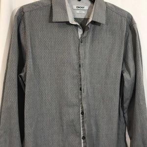 DKNY Slim Fit Dress Shirt